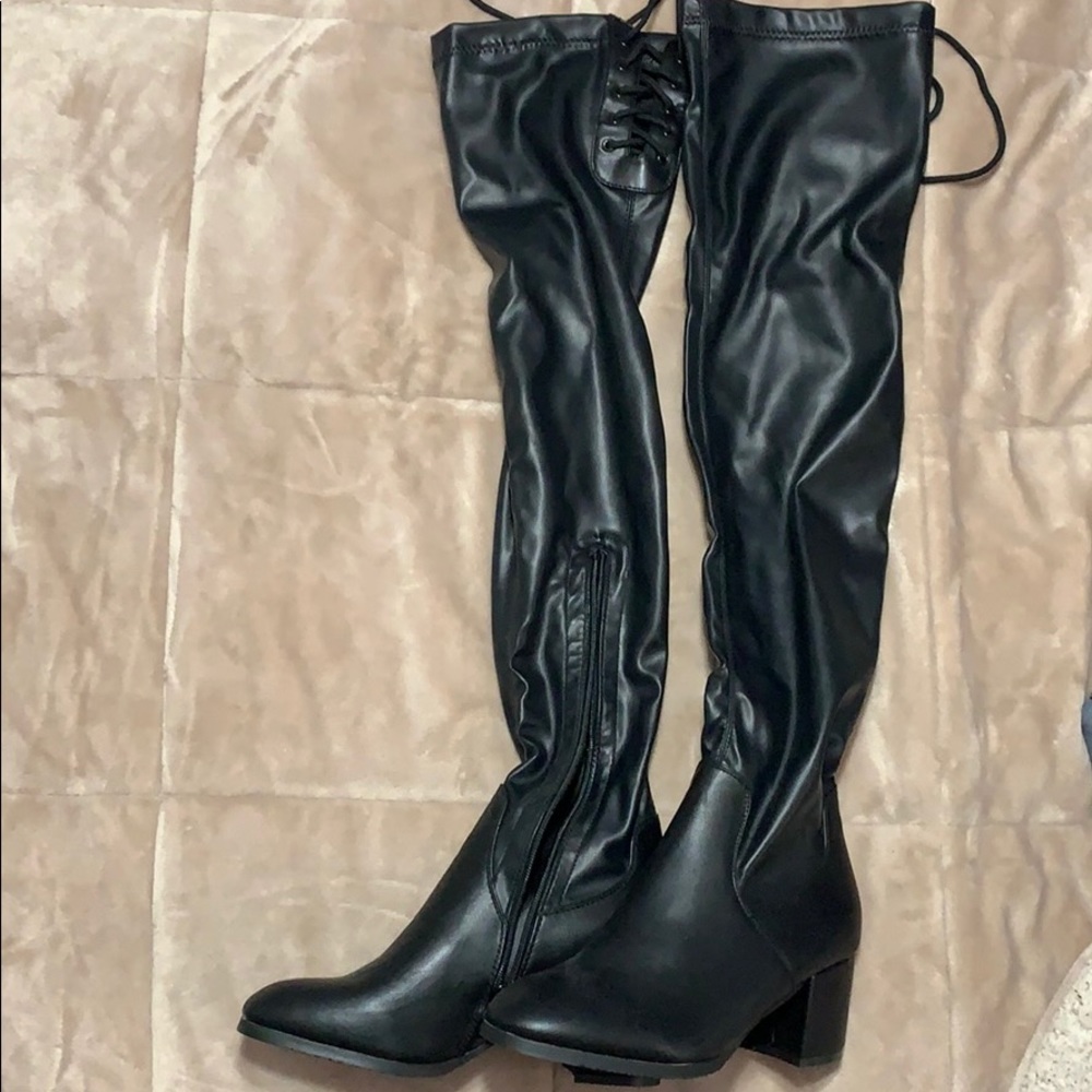 Thigh high boots